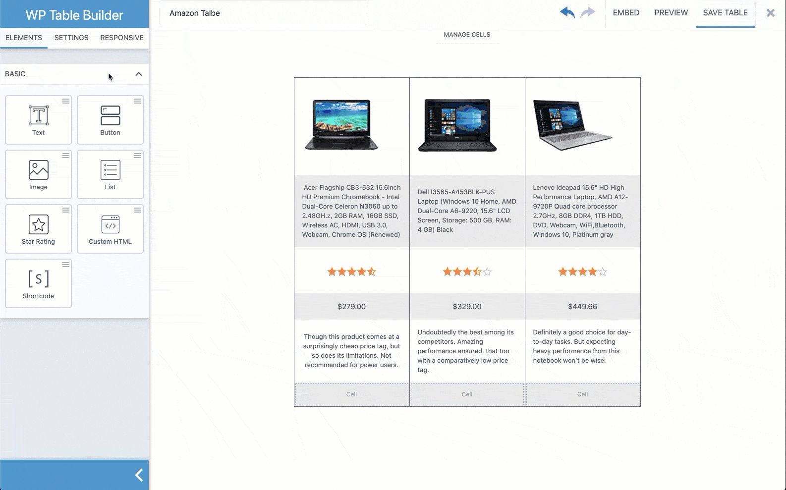 How To Add Button - WP Table Builder