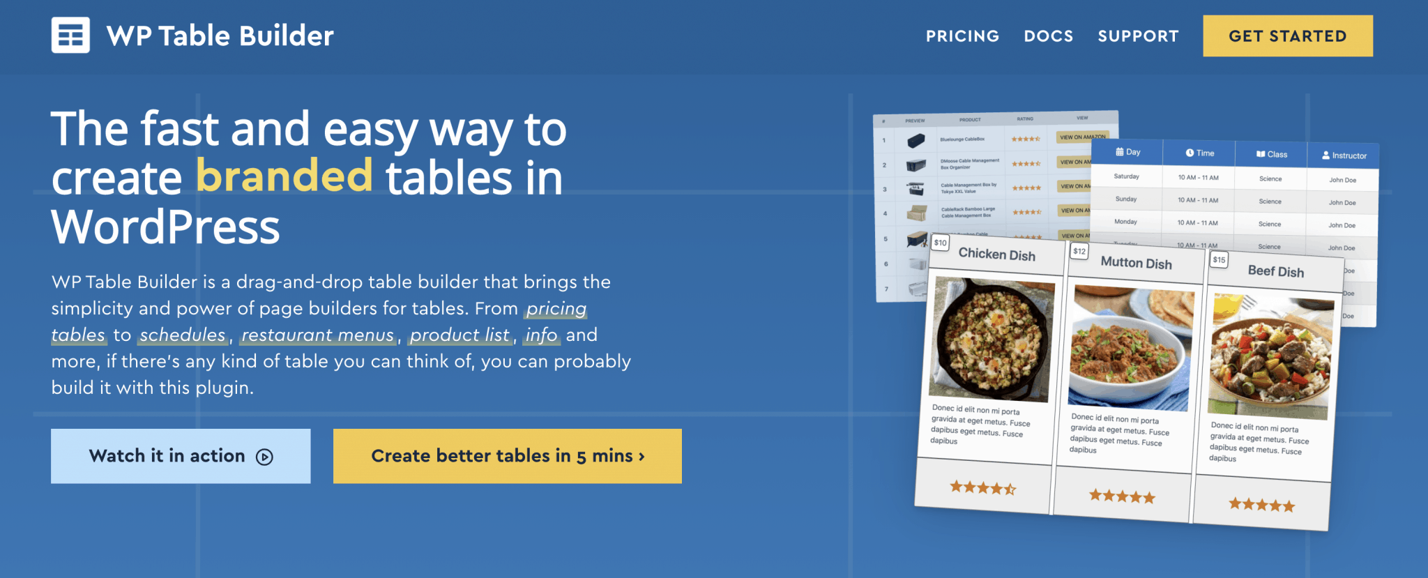 10 Best Elementor Table Plugins & Widgets (2023)