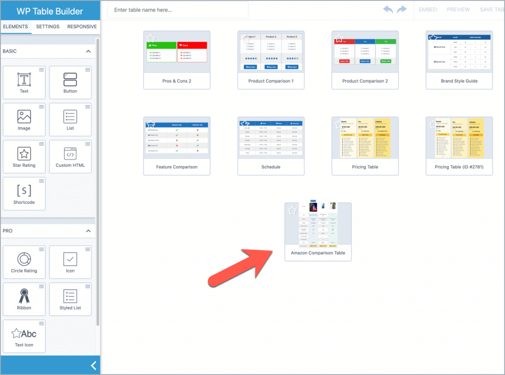 How To Use Your Own Table As A Prebuilt Table (PRO)