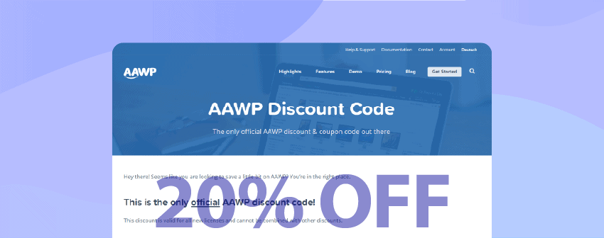 AAWP Discount Code