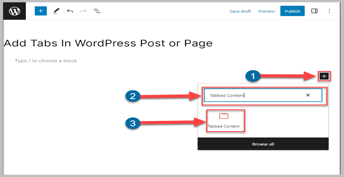 How to Add Tabs in WordPress Posts and Pages In 3 Easy Steps