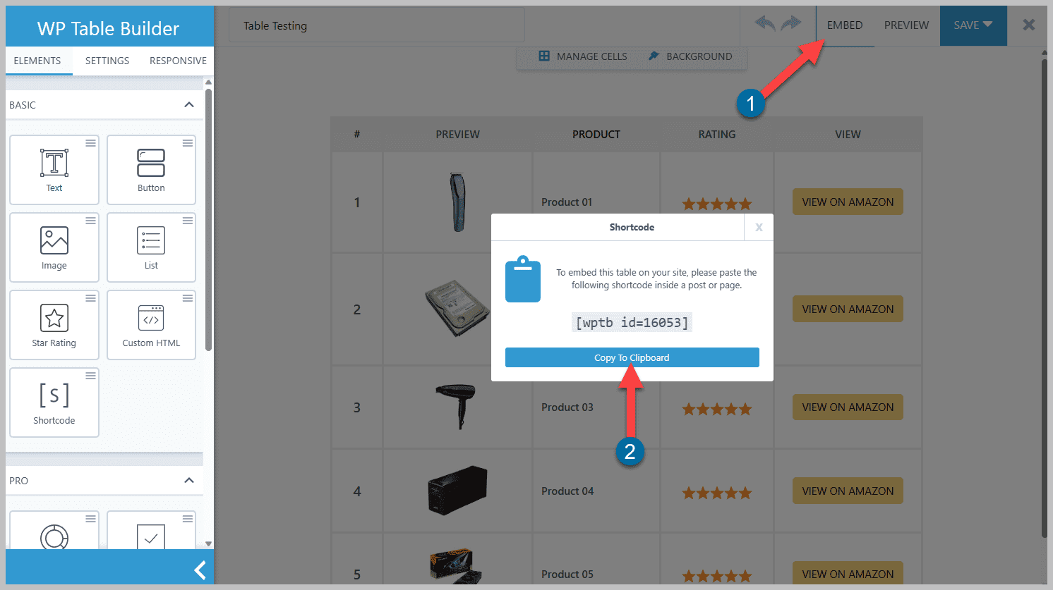 How To Add A Table In Elementor WP Table Builder