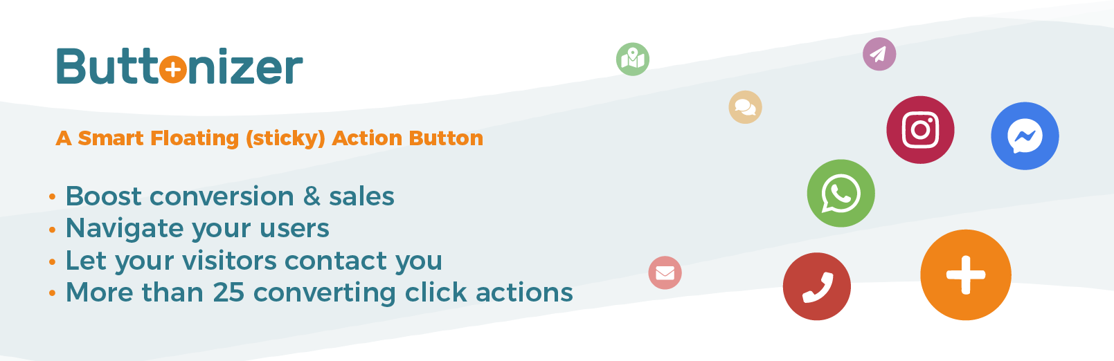 Buttonizer floating button plugin for WordPress