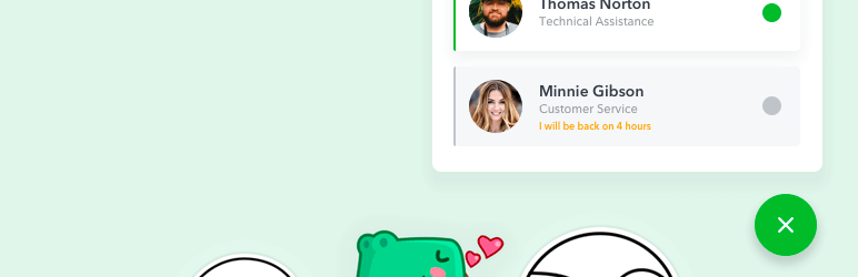WP Chat App WhatsApp plugin for WordPress