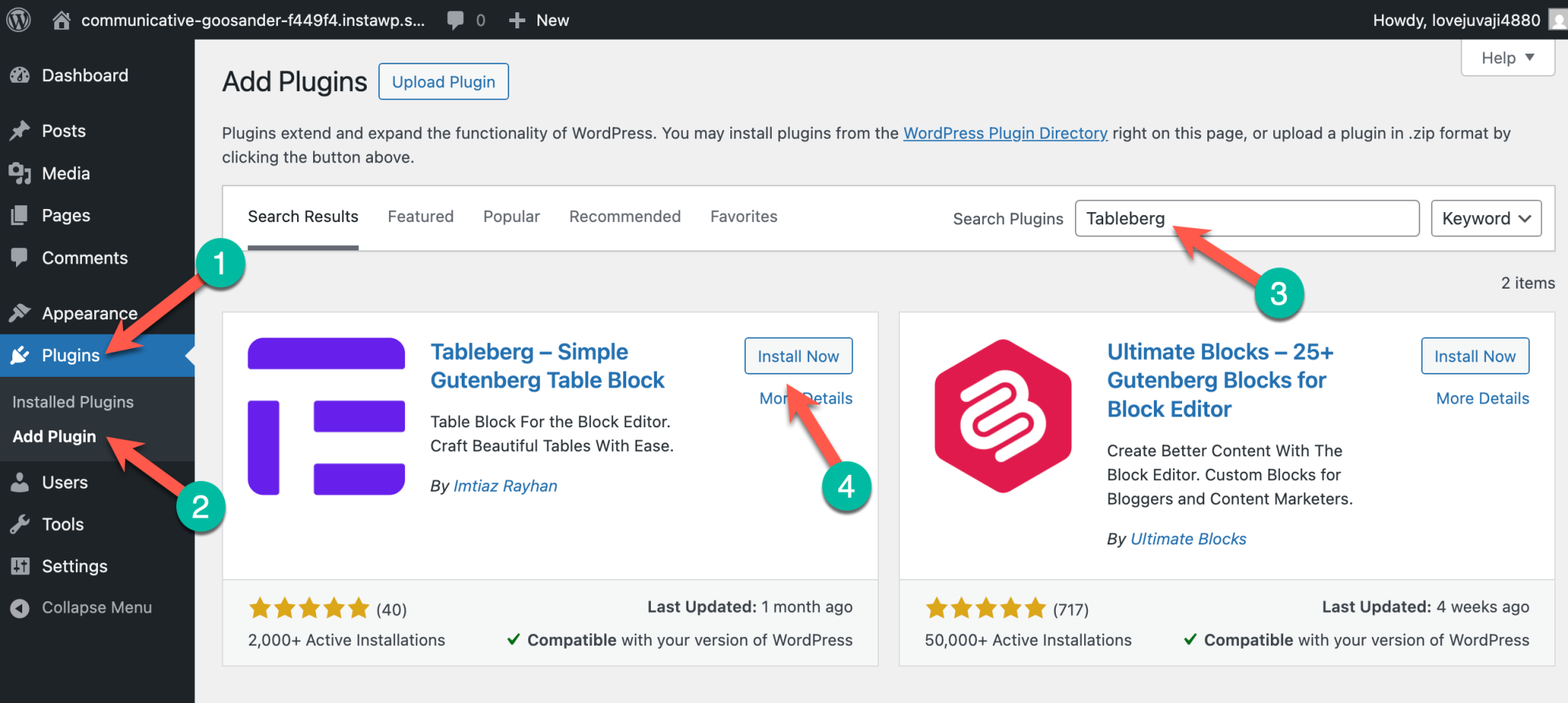 How to Create Tables in WordPress Block Editor (3 Easy Methods)