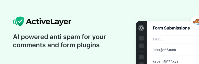 ActiveLayer anti-spam plugin for WordPress