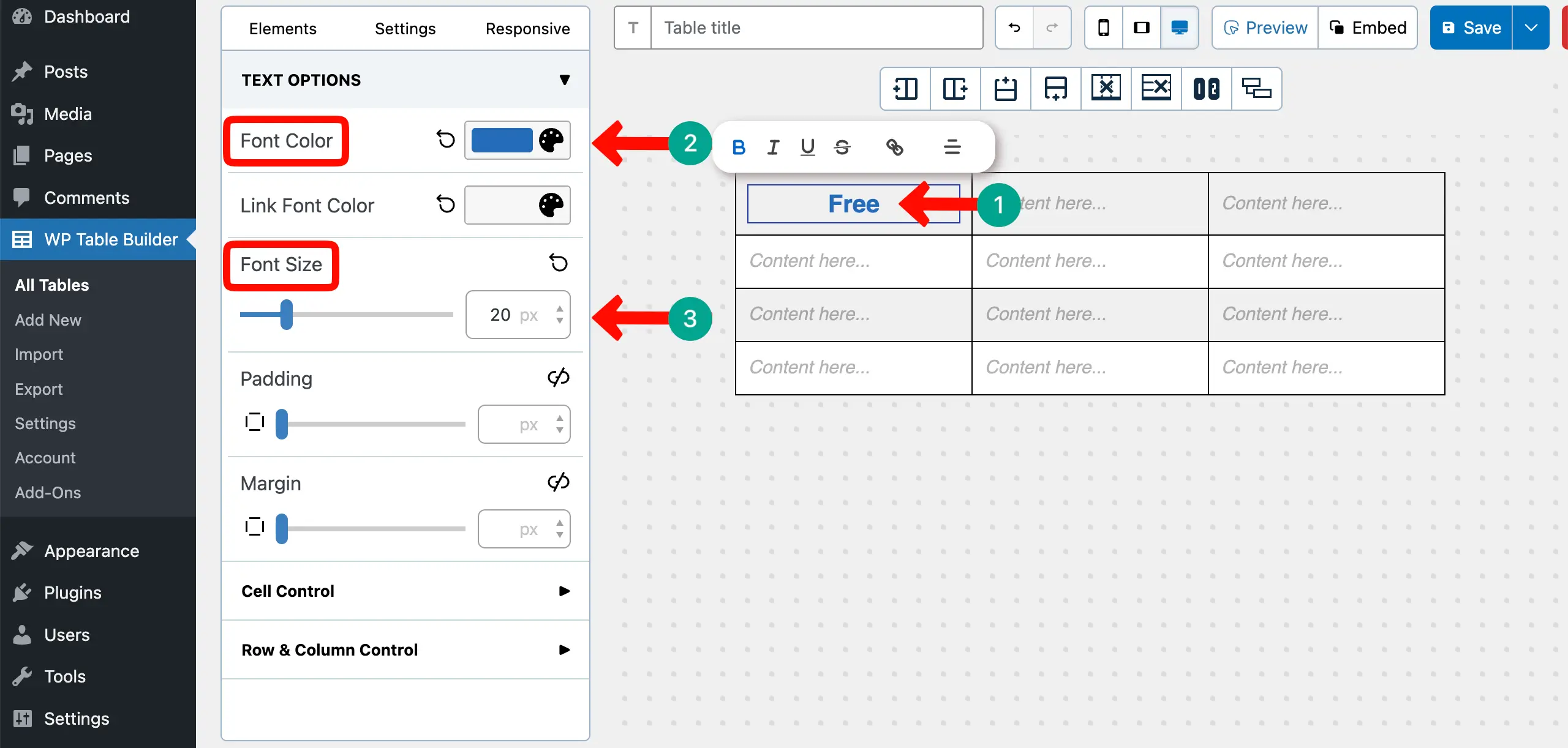 Add Plan Names to the Table