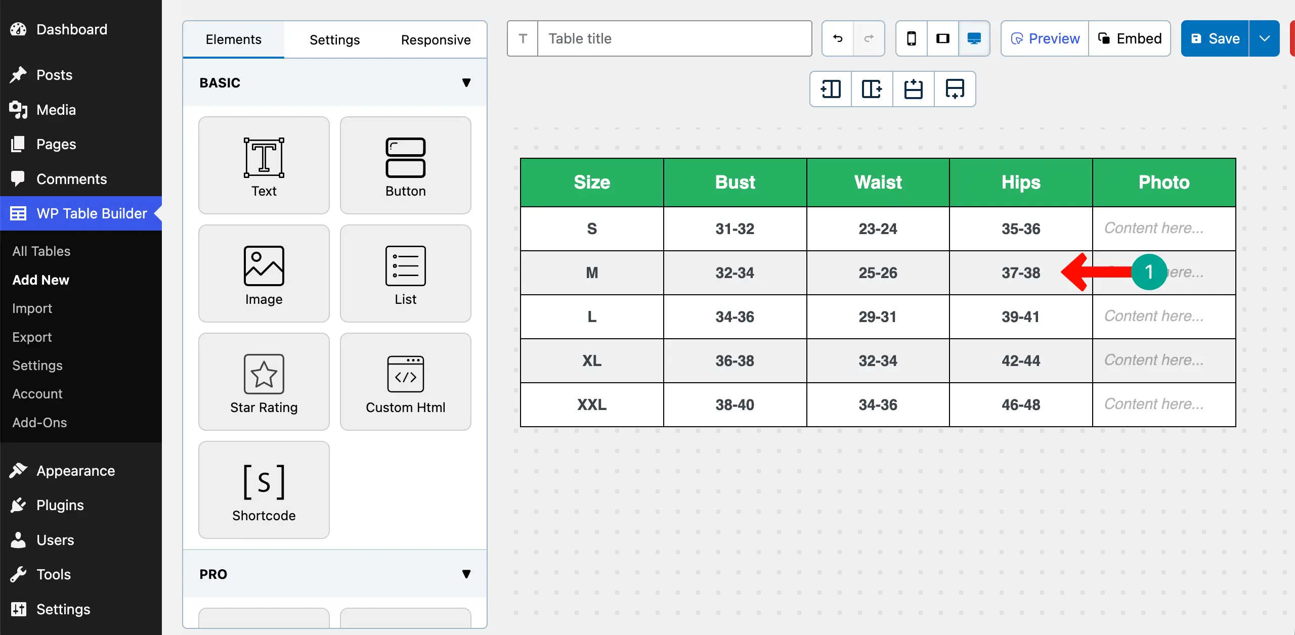 Place Values in the Other Rows